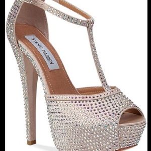 Steve Madden AngleZ glitter heels